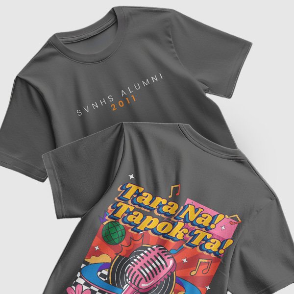 Alumni Shirt Design 2 (Cotton) - Gray