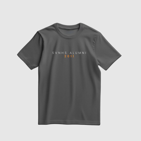 Pistang Alumni Shirt Design 1 (Cotton) - Gray