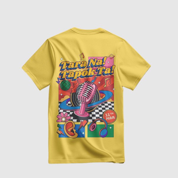 Alumni Shirt Design 2 (Cotton) - Mustard Yellow