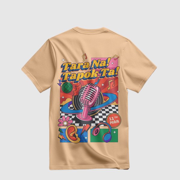 Alumni Shirt Design 2 (Cotton) - Pastel Orange