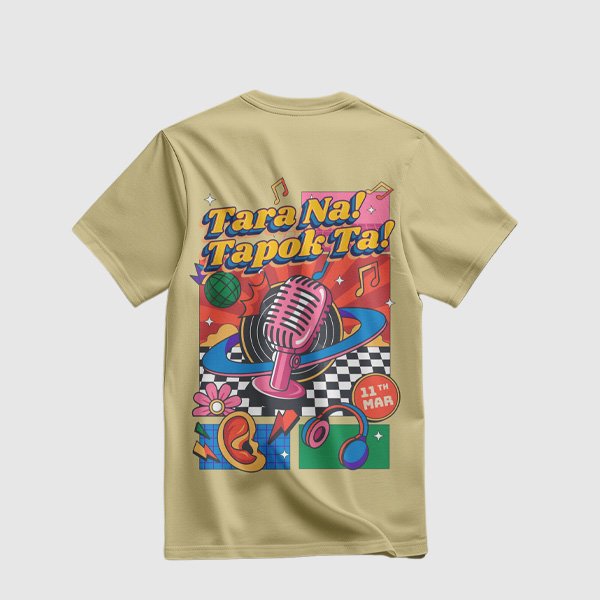 Alumni Shirt Design 2 (Cotton) - Khaki Brown