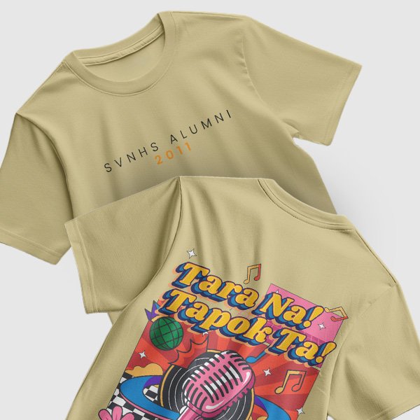 Alumni Shirt Design 2 (Cotton) - Khaki Brown