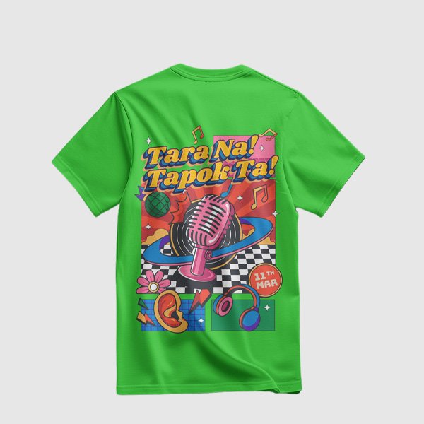 Alumni Shirt Design 2 (Cotton) - Lime Green