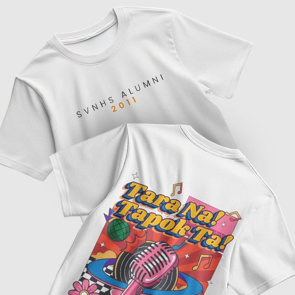 Alumni Shirt Design 2 (Cotton) - White