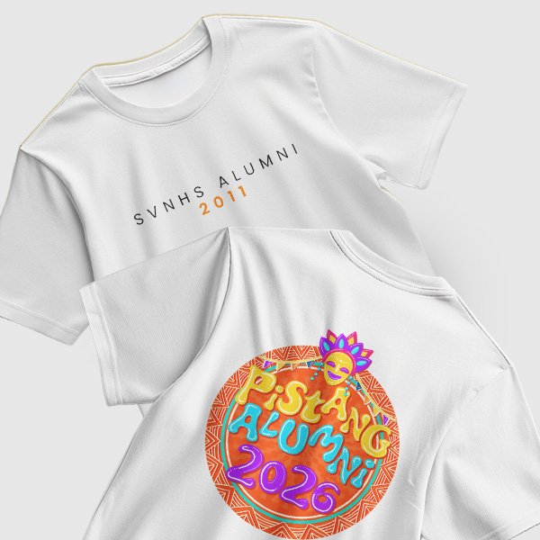 Pistang Alumni Shirt Design 1 (Active Dry) - White