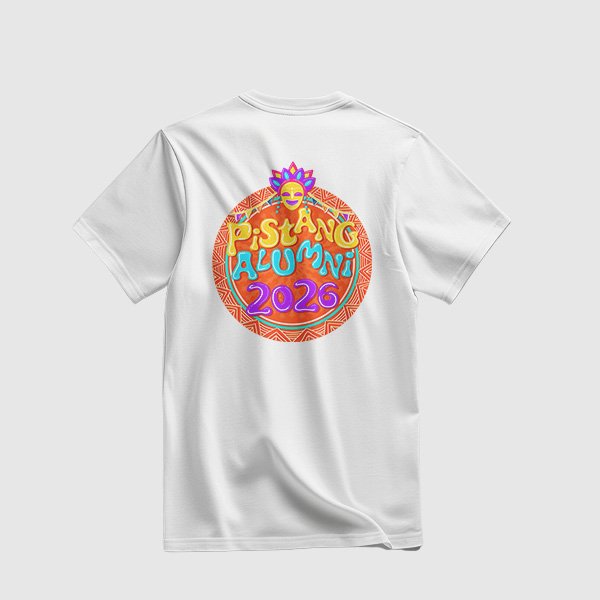 Pistang Alumni Shirt Design 1 (Active Dry) - White