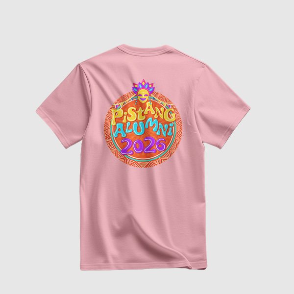 Pistang Alumni Shirt Design 1 (Active Dry) - Light Pink