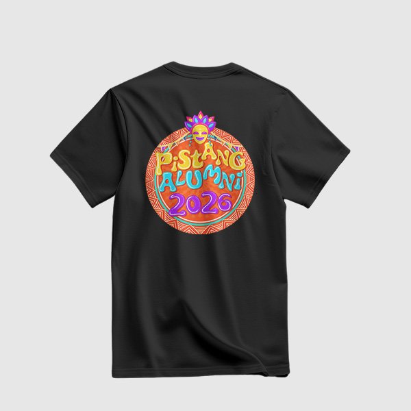 Pistang Alumni Shirt Design 1 (Active Dry) - Black
