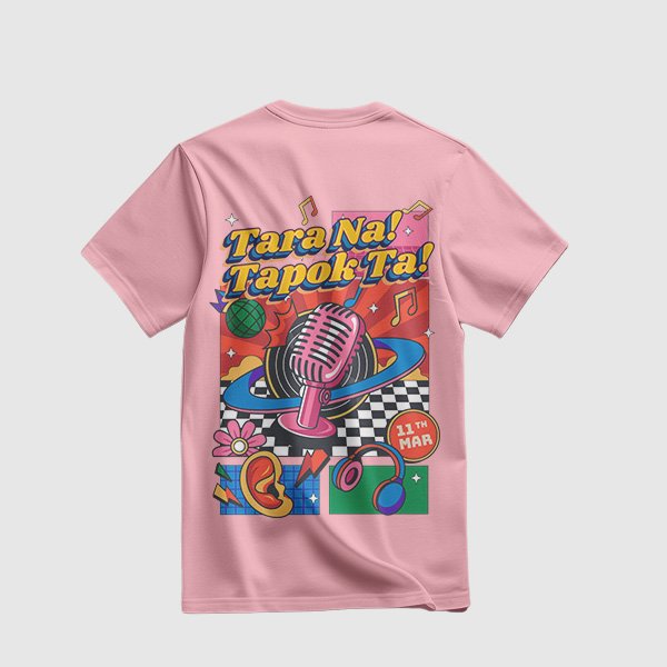 Alumni Shirt Design 2 (Active Dry) - Light Pink