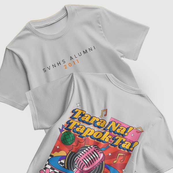 Alumni Shirt Design 2 (Active Dry) - Light Gray