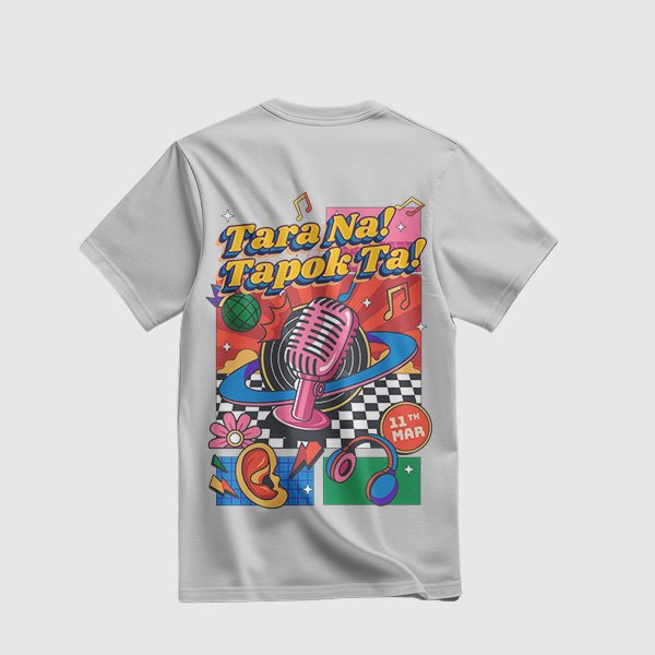 Alumni Shirt Design 2 (Active Dry) - Light Gray