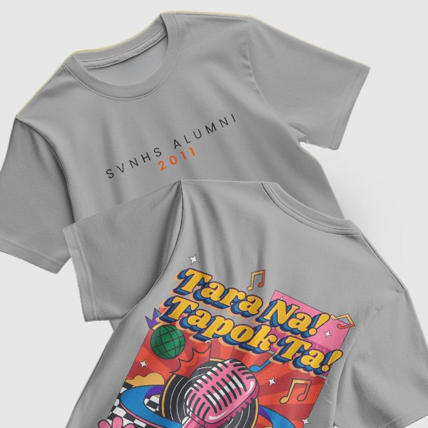 Alumni Shirt Design 2 (Active Dry) - Dark Gray