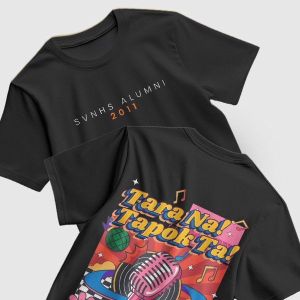 Alumni Shirt Design 2 (Active Dry) - Black