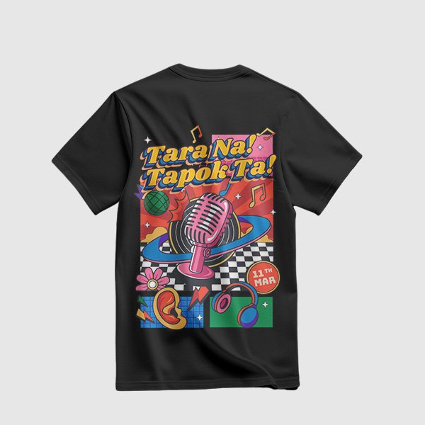 Alumni Shirt Design 2 (Active Dry) - Black