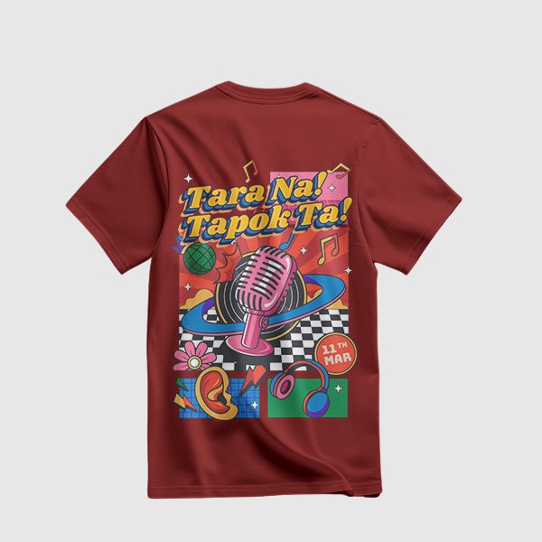 Alumni Shirt Design 2 (Active Dry) - Maroon