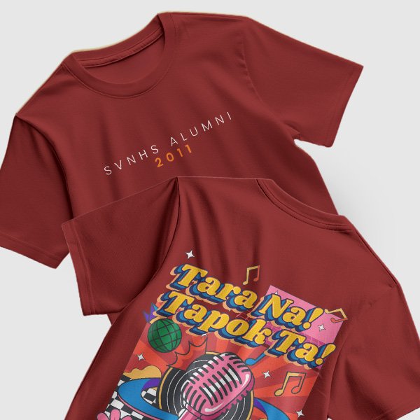 Alumni Shirt Design 2 (Active Dry) - Maroon