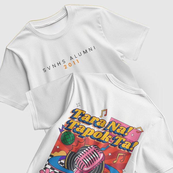 Alumni Shirt Design 2 (Active Dry) - White