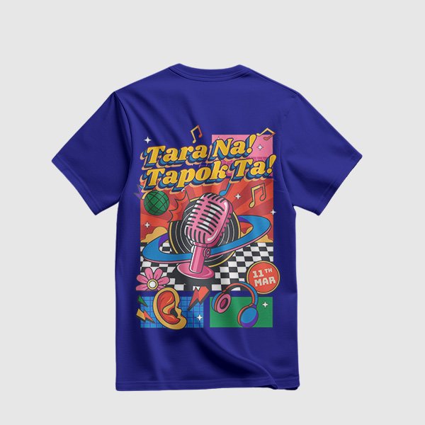 Alumni Shirt Design 2 (Cotton) - Navy Blue