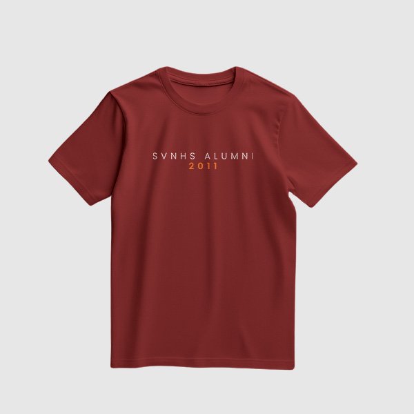 Alumni Shirt Design 2 (Cotton) - Maroon