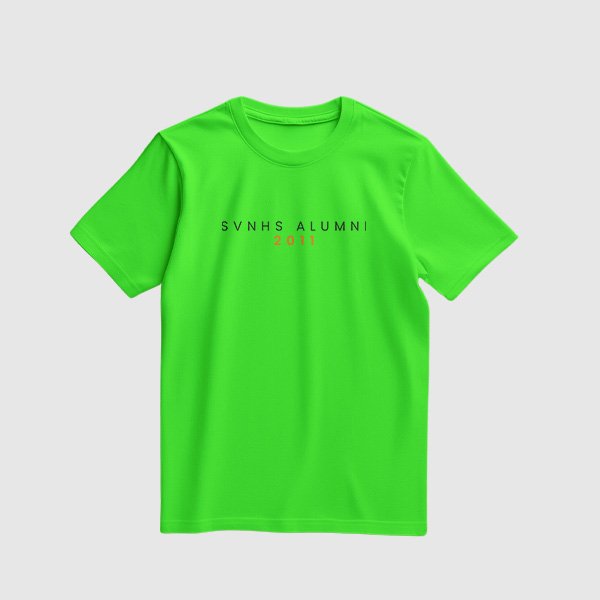 Alumni Shirt Design 2 (Active Dry) - Neon Green