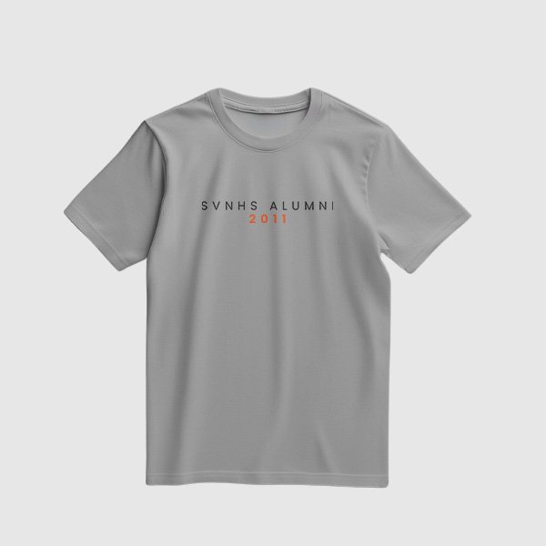 Alumni Shirt Design 2 (Active Dry) - Dark Gray