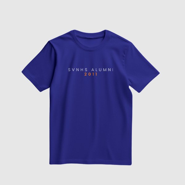Alumni Shirt Design 2 (Active Dry) - Navy Blue